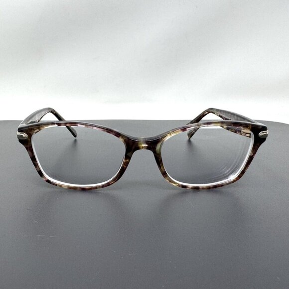 Coach Eyeglasses HC 6065 5287 Confetti Light Brown Frames 51 [] 17 135 - Picture 2 of 11